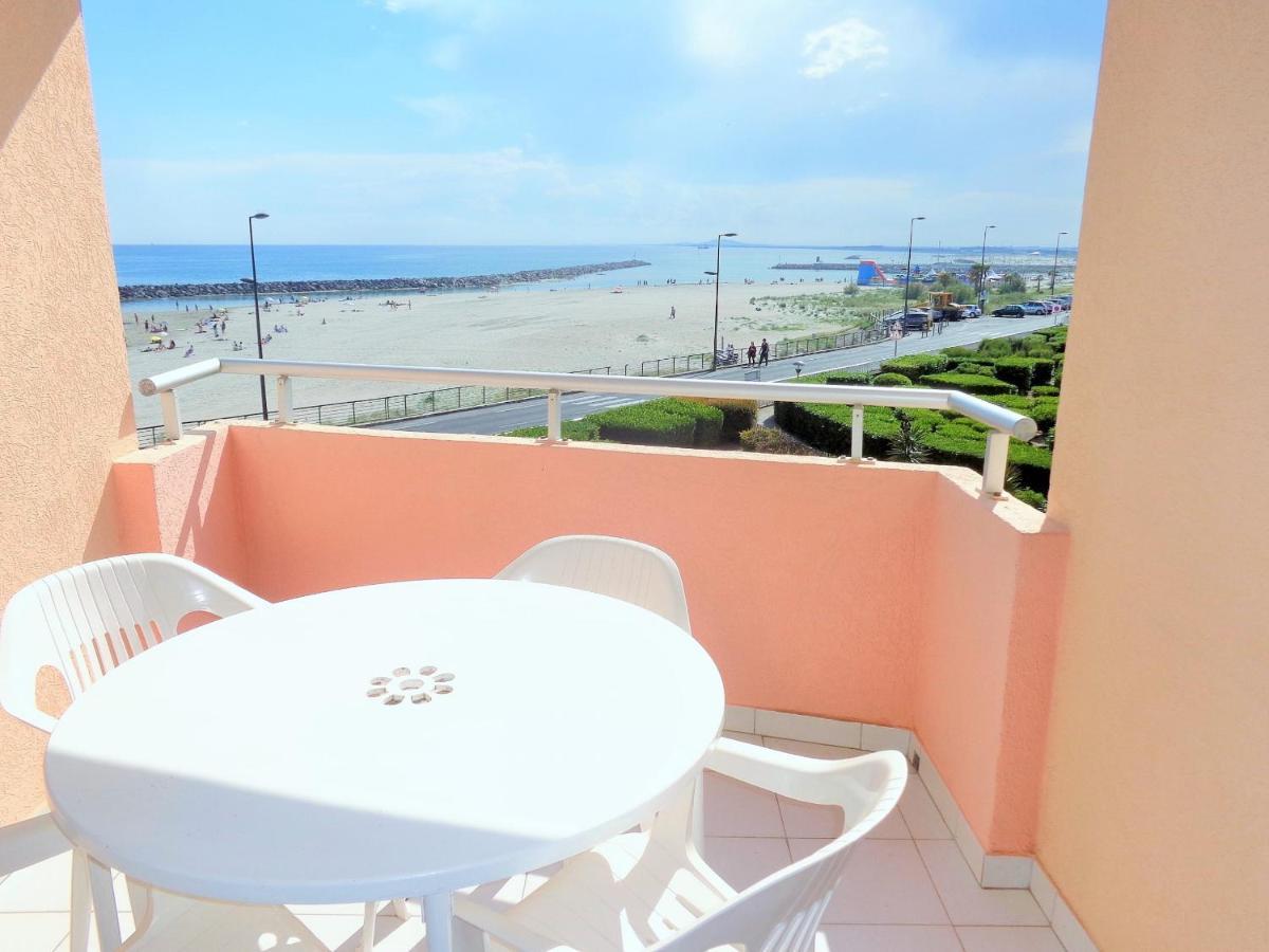 T2 En 1Ere Ligne Mer Avec Parking Sète Extérieur photo